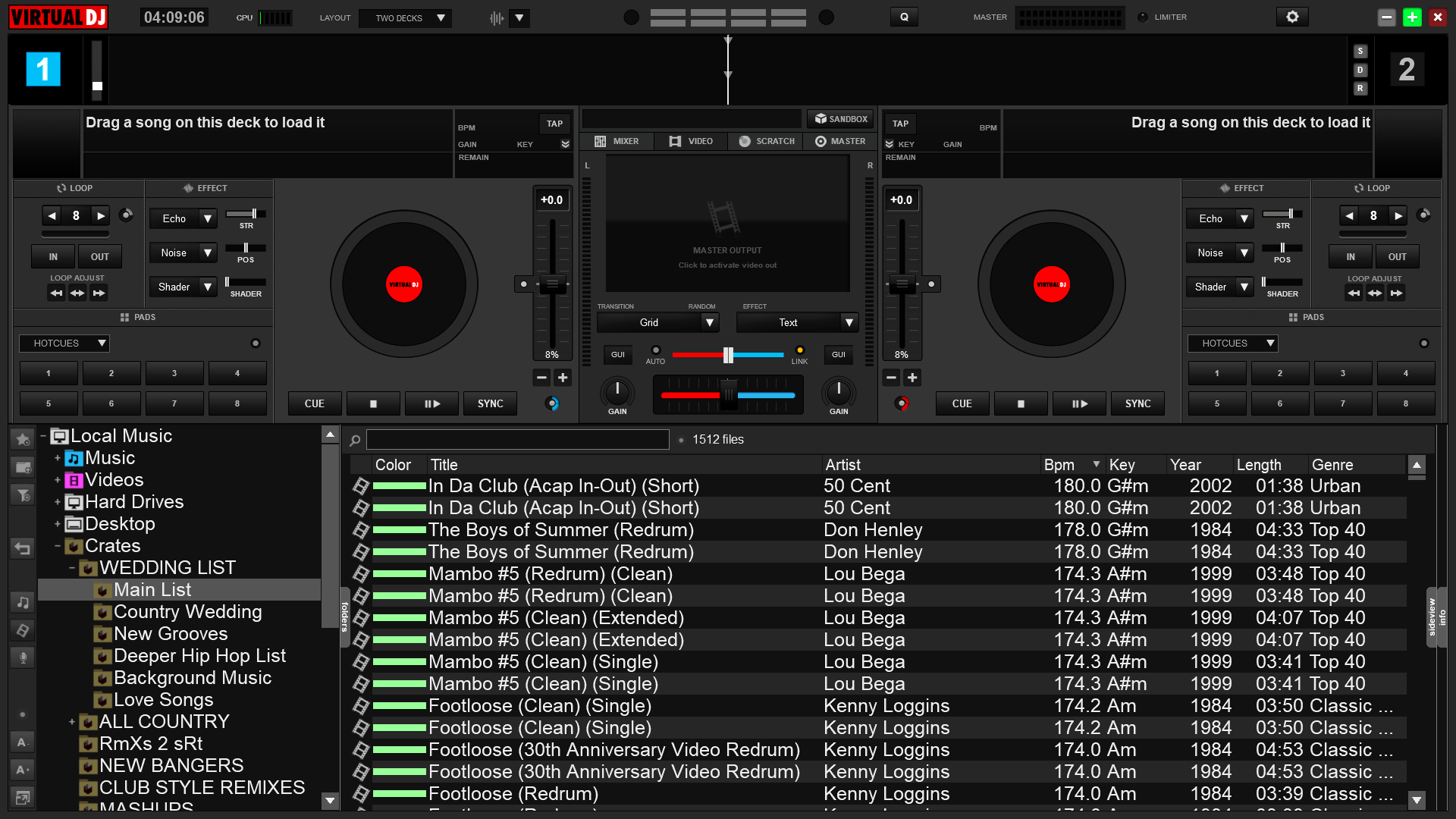VirtualDJ Songs from my Serato crates (viewed inside of VDJ) are showing up in duplicates